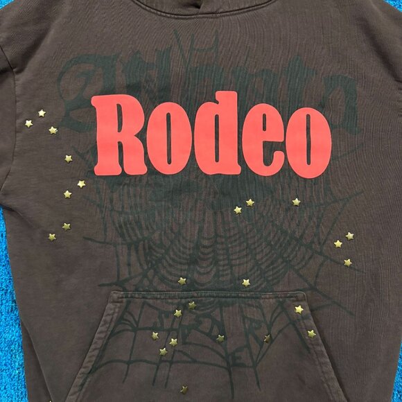 Travis Scott Rodeo Brown Rap Hoodie Size Small - Picture 2 of 5